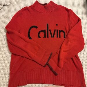Calvin Klein Red Sweater
